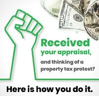 received your appraisal thinking of a property tax protest oconnor