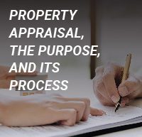 oconnor property appraisal the purpose and its process
