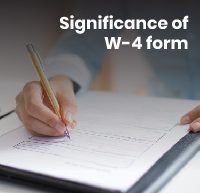 Significance of W-4 form