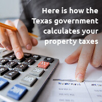 texas government calculating property taxes